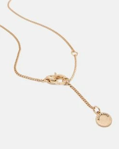 Best deal 👍 Split Heart Gold-Tone Necklace Warm Brass 😀 -Tailoring Sales WJ509Y 6395 5