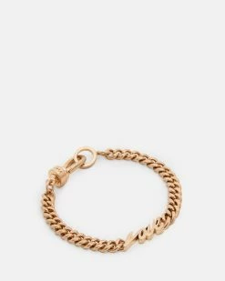 Cheapest 🎉 Love Script Gold-Tone Bracelet Warm Brass 😉 -Tailoring Sales WJ514Y 6395 2