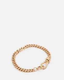 Cheapest 🎉 Love Script Gold-Tone Bracelet Warm Brass 😉 -Tailoring Sales WJ514Y 6395 4