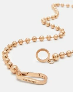 Outlet ✔️ Kennedy Gold-Tone Bead Necklace Warm Brass 😍 -Tailoring Sales WJ525Y 6395 3