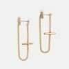 Wholesale 👏 Talia Gold-Tone Toggle Earrings Warm Brass 👍