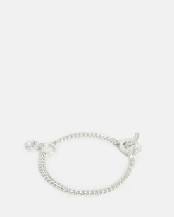 Discount 🌟 Nova Sterling Silver Charm Bracelet Silver 🛒 -Tailoring Sales WJ538Y 34 5