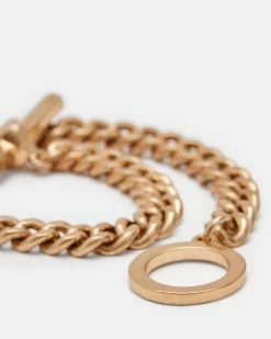 Cheap 🛒 Terra Toggle Gold-Tone Bracelet Warm Brass ✔️ -Tailoring Sales WJ539Y 6395 3