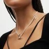Budget 🎁 Nova Sterling Silver Charm Necklace Silver ❤️