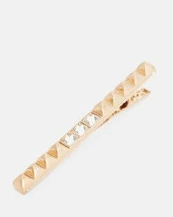 Buy 👍 Mia Mix Studded Hair Clip Warm Brass 😍