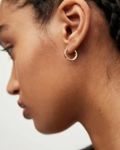 Hot Sale 🤩 Pearl Beaded Hoop Earring Set Warm Brass 😉 -Tailoring Sales WJ551Y 6395 4