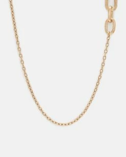 Promo 👍 Loren Texture Gold-Tone Necklace Warm Brass 🔔 -Tailoring Sales WJ560Y 6395 4