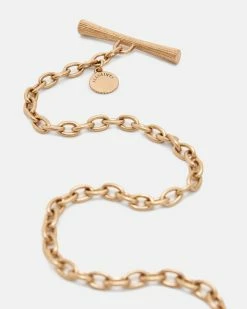 Promo 👍 Loren Texture Gold-Tone Necklace Warm Brass 🔔 -Tailoring Sales WJ560Y 6395 5