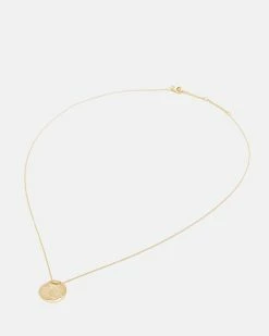 Buy 🎉 Helini Gold Vermeil Crest Necklace Gold Vermeil 🎉 -Tailoring Sales WJ578Y 8099 4