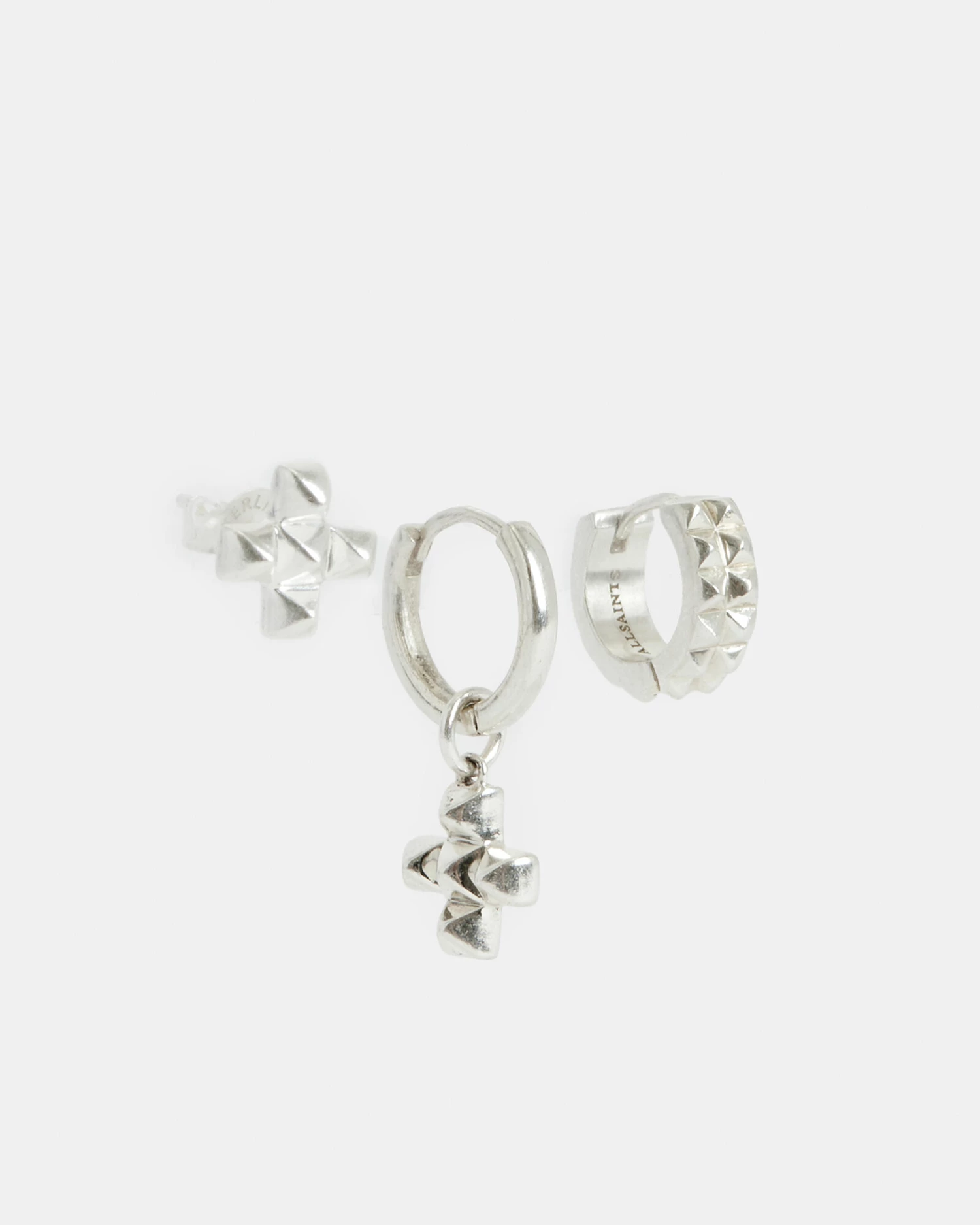 Best Pirce π€© Nova Sterling Silver Earring Trio Set Silver 𧨠3 Best Pirce π€© Nova Sterling Silver Earring Trio Set Silver π§¨