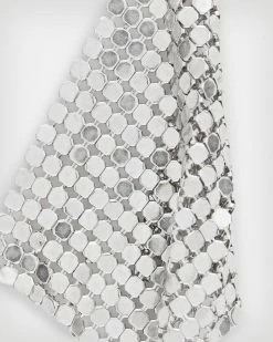 New 🎁 Donna Mesh Earrings Warm Silver 💯 -Tailoring Sales WJ640X 6414 3