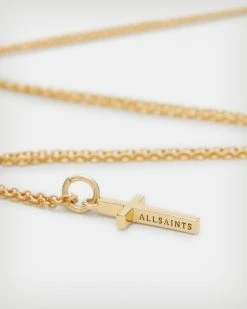 Best deal 🎉 Cross Pendant Gold Vermeil Necklace Gold Vermeil 🎉 -Tailoring Sales WJ672X 8099 3