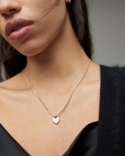Wholesale 😍 Heartlock Pendant Gold Vermeil Necklace Gold Vermeil 🥰