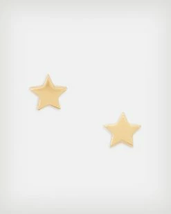 Cheap ❤️ Star Gold Vermeil Stud Earrings Gold Vermeil 🛒