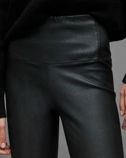 Flash Sale 🥰 Cora High-Rise Leather Leggings Black ❤️ -Tailoring Sales WL098R 5 3 1