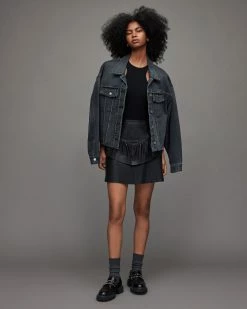 Buy ✔️ Andy Leather 👗 Skirt Black ✔️ -Tailoring Sales WL107X 5 3 1