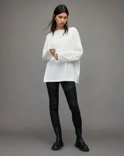 Cheap ⭐ Rita Oversized T-Shirt Black ⌛ -Tailoring Sales WM020N 4068 3