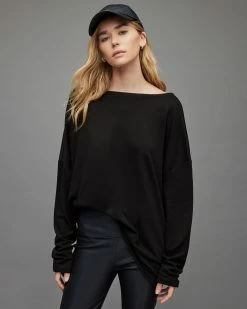 Discount ⌛ Rita Oversized T-Shirt Black 😍