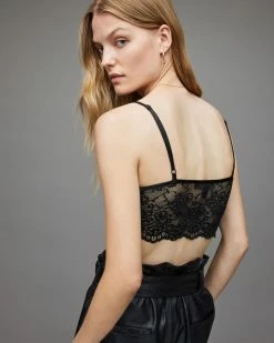 Coupon ⭐ Maren Bra Top Black 😀 -Tailoring Sales WM058X 5 6