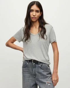 Coupon 🔥 Emelyn Shimmer T-Shirt Sage Green 😉