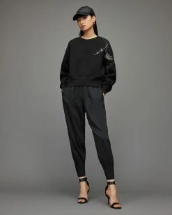 Best deal 🥰 Tempest Separo Sweatshirt Black 🎉 -Tailoring Sales WM108X 5 4