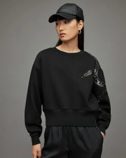 Best deal 🥰 Tempest Separo Sweatshirt Black 🎉 -Tailoring Sales WM108X 5 5