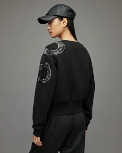 Best deal 🥰 Tempest Separo Sweatshirt Black 🎉 -Tailoring Sales WM108X 5 6