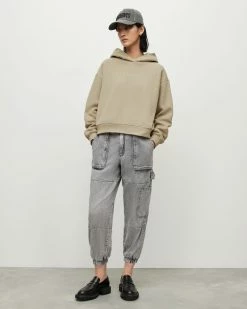 Hot Sale ✔️ Pippa Embroidered Hoodie Pistachio Green ⌛ -Tailoring Sales WM198X 4602 3