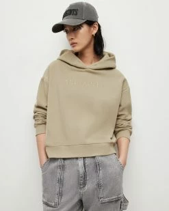 Hot Sale ✔️ Pippa Embroidered Hoodie Pistachio Green ⌛ -Tailoring Sales WM198X 4602 4