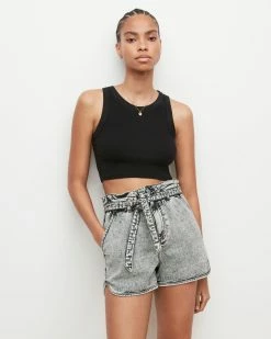 Flash Sale 🎉 Rina Cropped Tank Black 😉