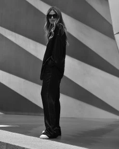 Flash Sale 💯 Charli Silk Blend Trousers Black ⌛ -Tailoring Sales WP009X 5 3