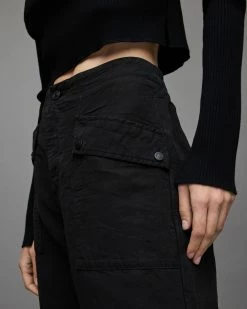 Coupon π― Val High-Rise Linen Blend Trousers Black 𧨠9 Coupon π― Val High-Rise Linen Blend Trousers Black 𧨠-Tailoring Sales WP017X 5 3 1