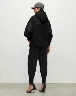 Wholesale 🥰 Saige High-Rise Tapered Trousers Black 🤩 -Tailoring Sales WP018Y 5 5 2