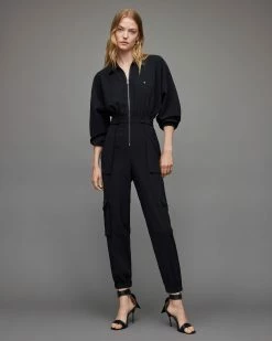 Wholesale 👍 Frieda Jumpsuit Black ✔️ -Tailoring Sales WP021Y 5 3