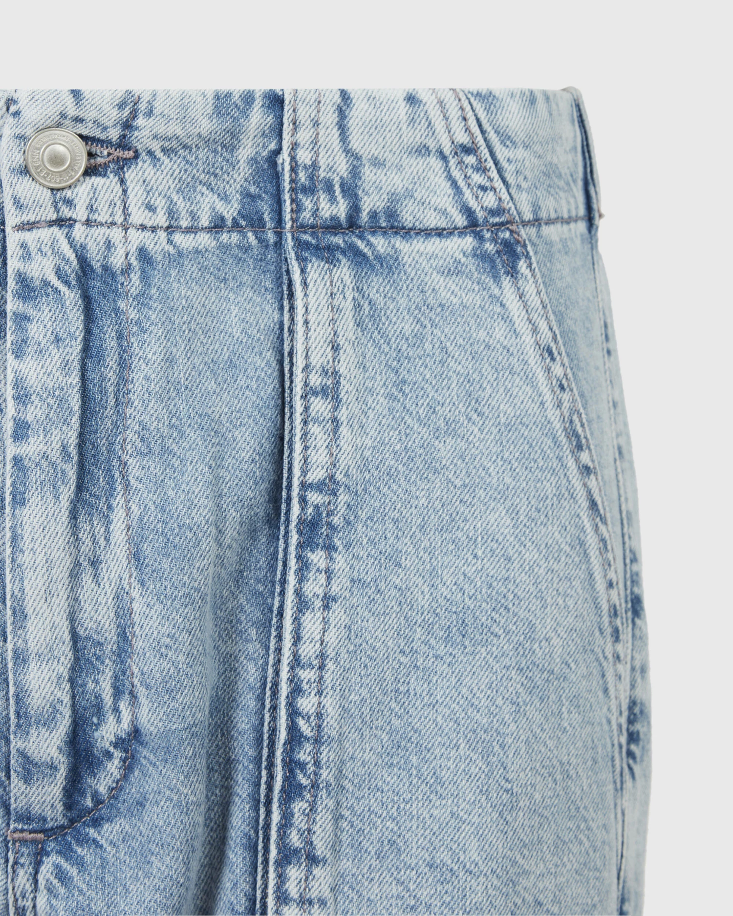 Flash Sale 𧨠Frieda High-Rise Denim Cargo Trousers Indigo Blue 𧨠7 Flash Sale 𧨠Frieda High-Rise Denim Cargo Trousers Indigo Blue 𧨠- Image 5