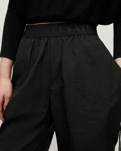 Flash Sale 🔔 Aura Oversized Gathered Trousers Black 💯 -Tailoring Sales WP061Y 5 4