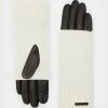 Coupon 😀 Zoya Leather Cuff Gloves Black 🔥 -Tailoring Sales WQ003P 4068 1