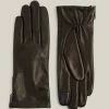 Hot Sale 🧨 Cleo Leather Gloves BLACK/MATTE BLACK 🧨 -Tailoring Sales WQ005T 5569 1