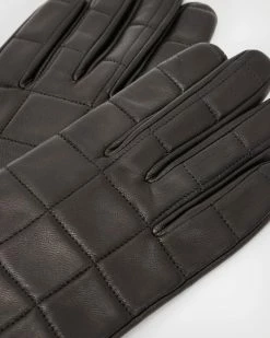 Discount 🛒 Andra Leather Gloves Black 🧨 -Tailoring Sales WQ549X 5 3