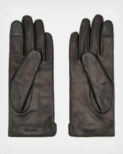 Discount 🛒 Andra Leather Gloves Black 🧨 -Tailoring Sales WQ549X 5 4