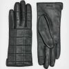 Cheap 🎁 Andra Leather Gloves Shiny Black 👏 -Tailoring Sales WQ550X 4587 1