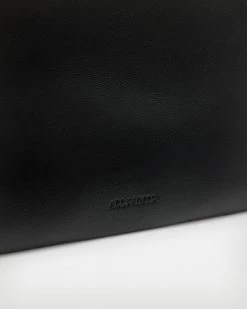 Outlet 😀 Bettina Leather Quilted Clutch Bag Black 🤩 -Tailoring Sales WR022X 5 6