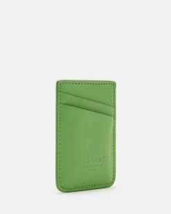 Cheap 😍 Callie Leather Cardholder Green 😀 -Tailoring Sales WR500X 2 3