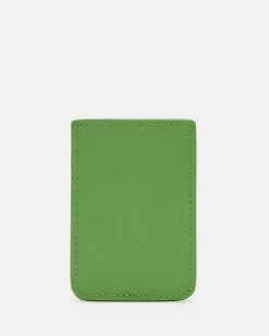 Cheap 😍 Callie Leather Cardholder Green 😀 -Tailoring Sales WR500X 2 5