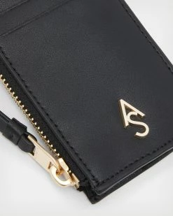 Outlet 😀 Marlborough Leather Cardholder Black 😍 -Tailoring Sales WR513W 5 4