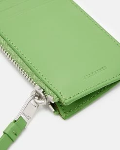 Outlet 🔔 Marlborough Leather Wallet Green 🌟 -Tailoring Sales WR517Y 2 4