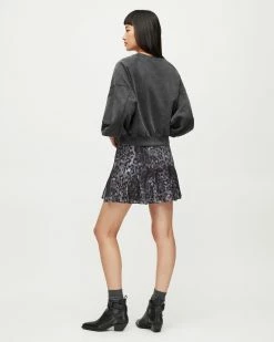 Wholesale ❤️ Frida Celia Mini 👗 Skirt Charcoal Grey ✔️ -Tailoring Sales WS013X 3860 4 1