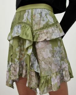 Promo 😍 Reese Venetia Mini 👗 Skirt Spring Green 😀 -Tailoring Sales WS016Y 8198 4 1