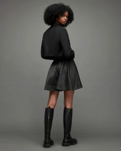 Best Pirce 🛒 Aimsie 👗 Skirt BLACK/GOLD 👏 -Tailoring Sales WS017X 5108 4 1