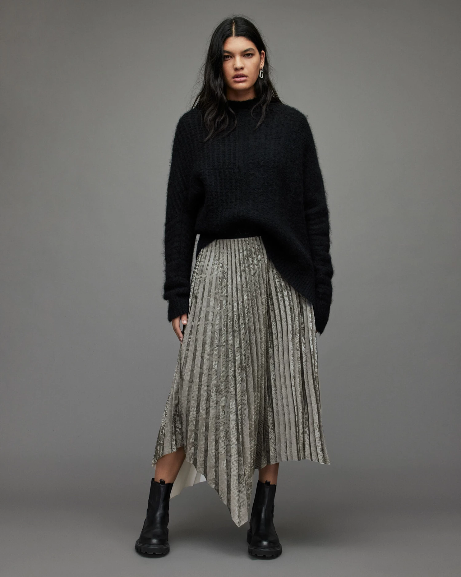 Best Sale π Phia Snake Maxi π Skirt Silver π€© 3 Best Sale π Phia Snake Maxi π Skirt Silver π€©